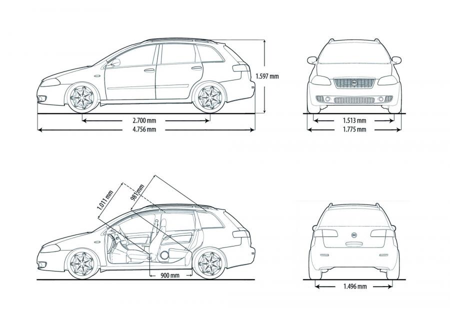  Fiat Croma Station Wagon 2009 года  (фото 23 из 106)